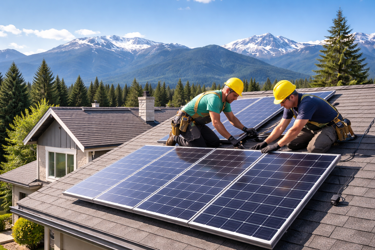 solor panel installation